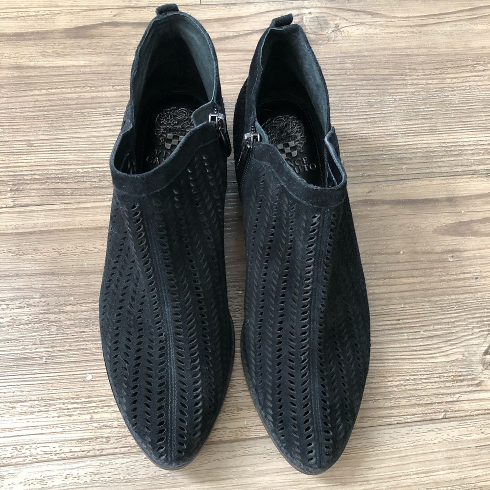 Vince Camuto perforated bootie